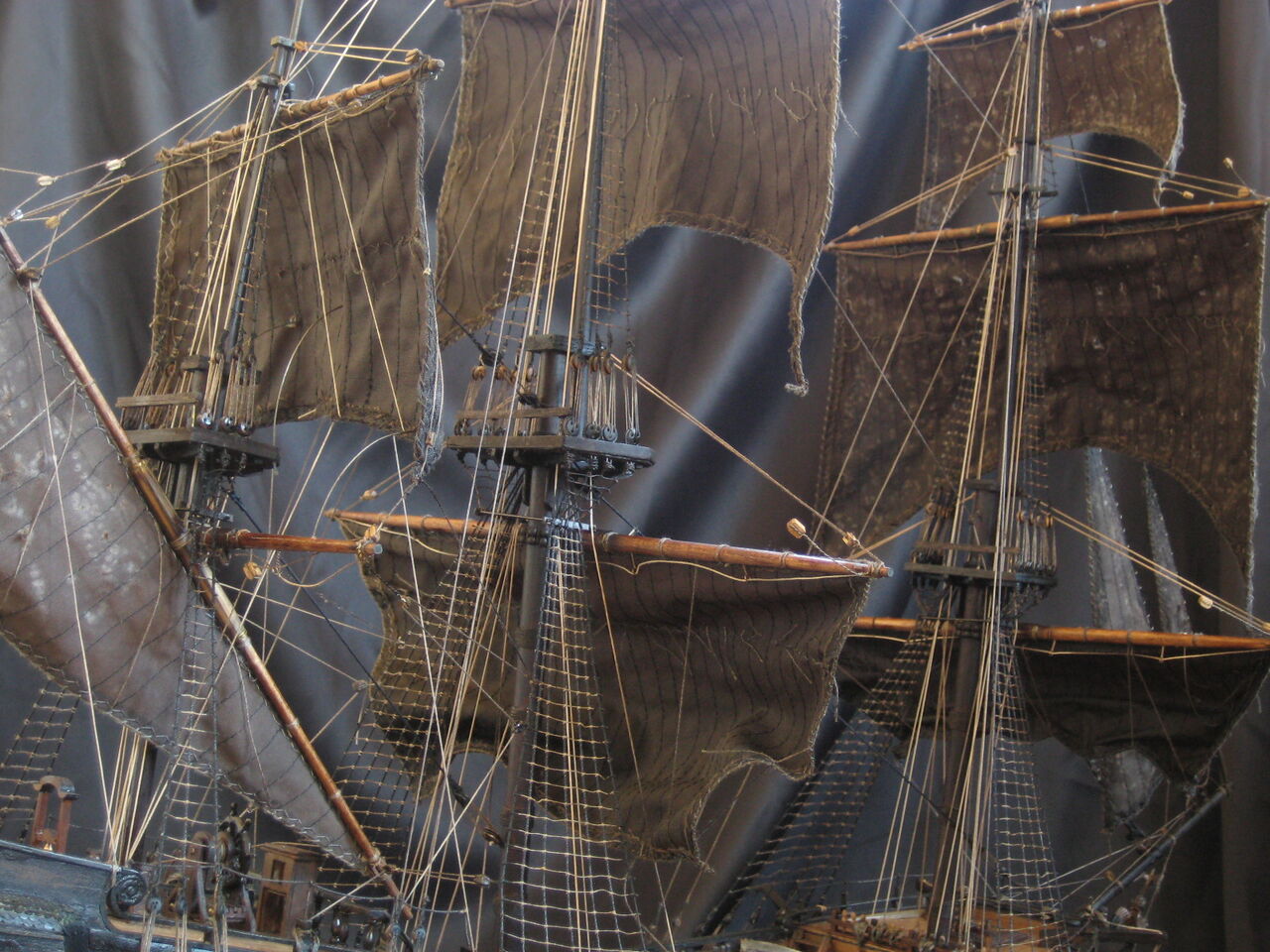 ブラックパール号をスクラッチビルトする（幽霊船か？） : 模型好きの