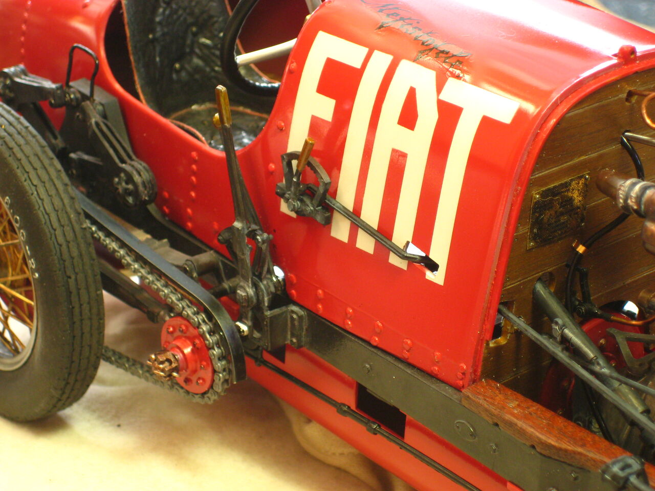 FIAT・メフィストフェレをつくる(イタレリ製 1/12) : 模型好きの御本尊たち