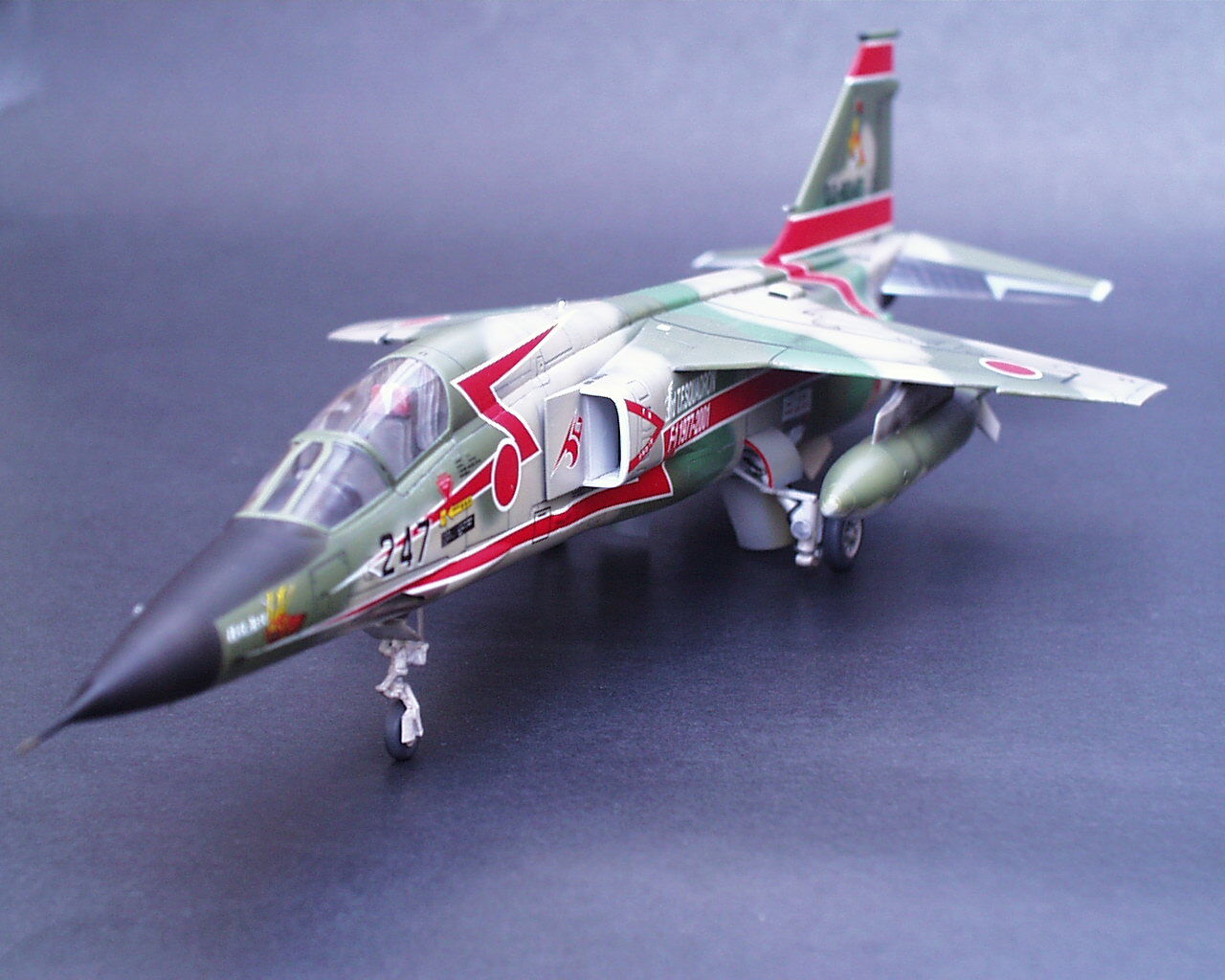 三菱F-1支援戦闘機 三沢基地 3rdSQ運用終了記念塗装機 1/48 ハセガワ 三菱 F-1 (プラモデル) - ホビーサーチ ミリタリープラモ