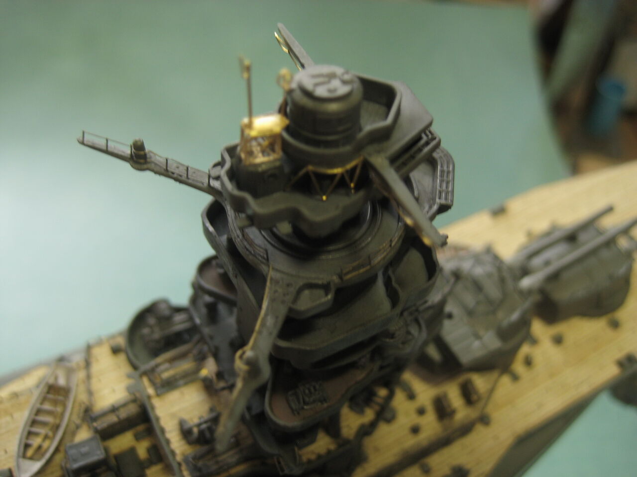 戦艦長門 1/500フジミ模型 6回 : 模型好きの御本尊たち