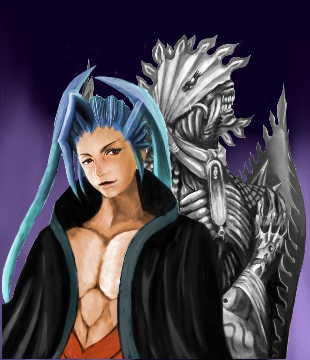 Finalfantasyxのシーモアとアニマ完成 モッカのお絵かきブログ