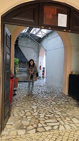 満腹で店をあとに