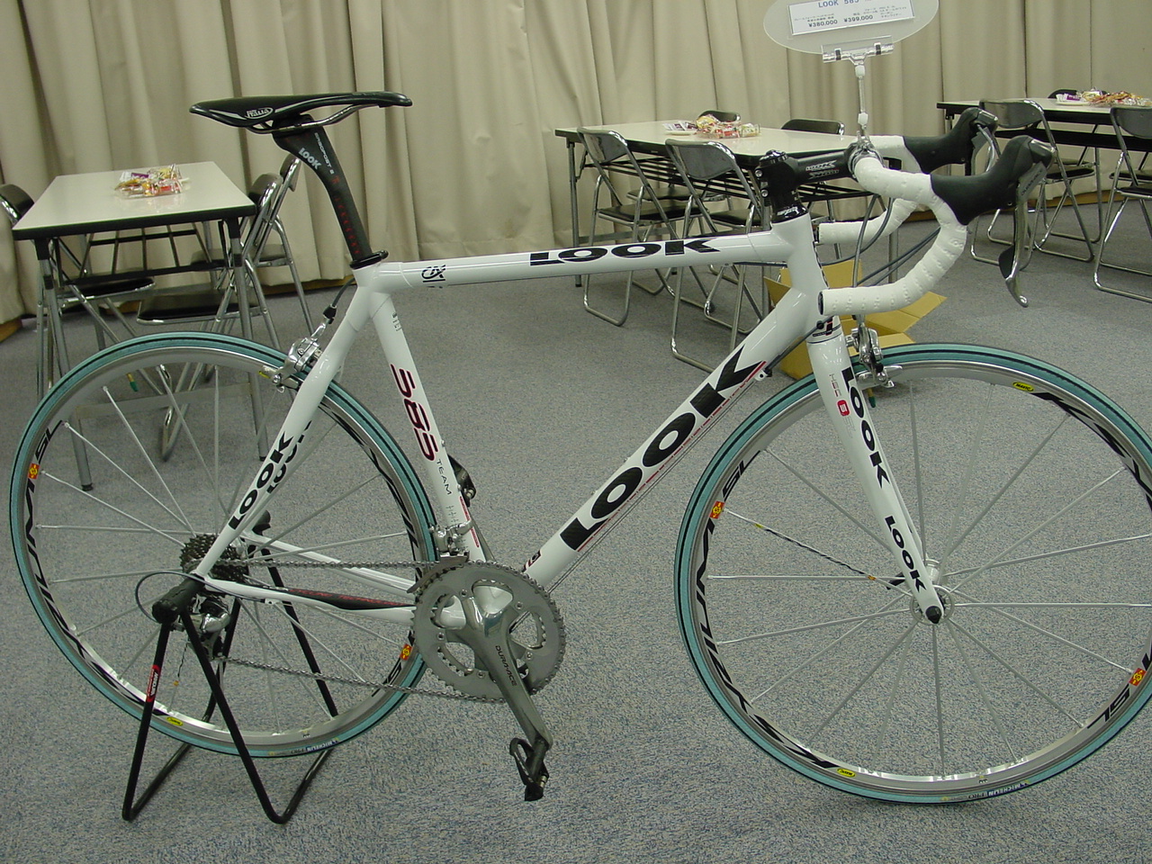 【名車】LOOK585 Sサイズ カーボンフレーム 名車/希少 LOOK 585 カーボンフレーム 51サイズ