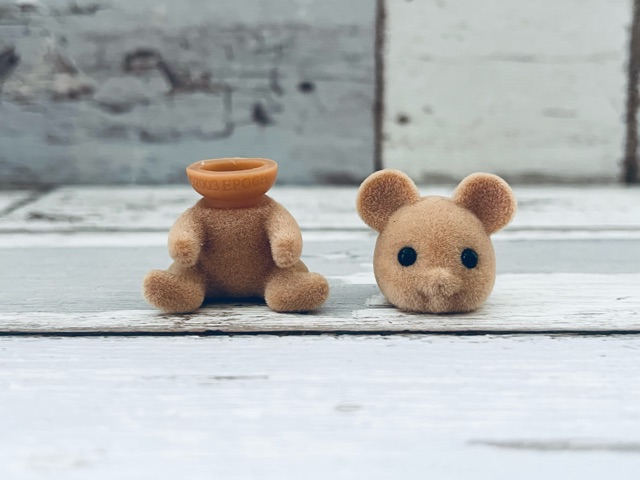 海外版 ブラウンネズミの赤ちゃん 改造します : シルバニアの水たまり
