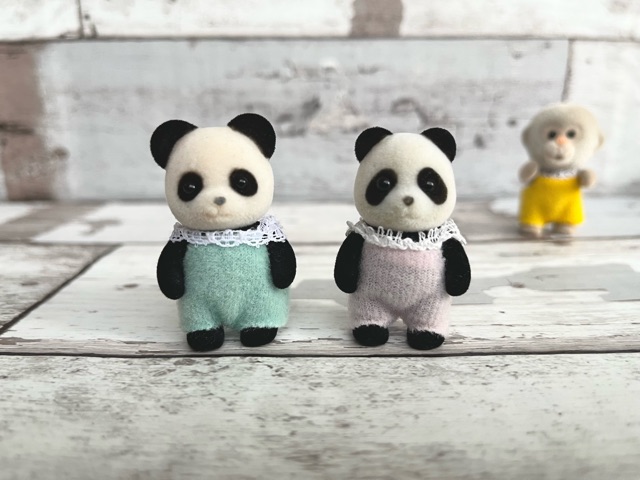 パンダも海外版が良い : シルバニアの水たまり