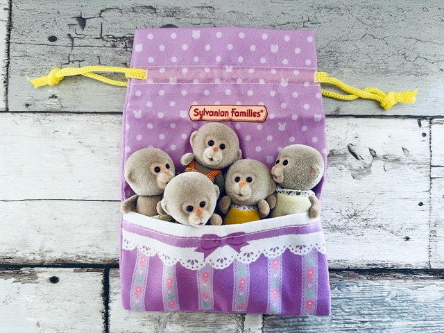 おふとん巾着 : シルバニアの水たまり