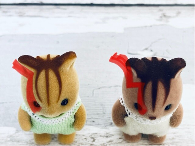 シマリス と くるみリスの違い : シルバニアの水たまり