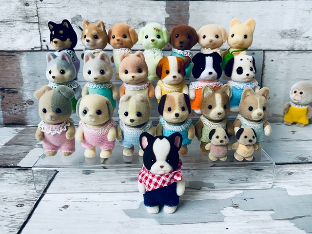 シルバニアファミリー フレンチブルドッグファミリー シバイヌ  