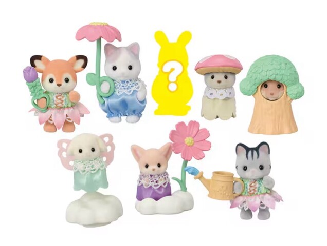 シルバニアファミリー 海外版 カワウソファミリー 赤ちゃん セット 