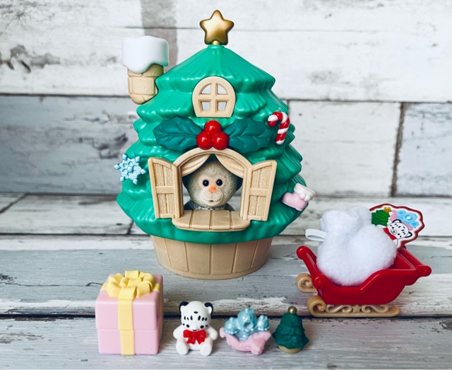 新品　シルバニア　赤ちゃんサンタのクリスマスツリーハウス　10個セット 赤ちゃんサンタのクリスマスツリーハウス | シルバニアファミリー
