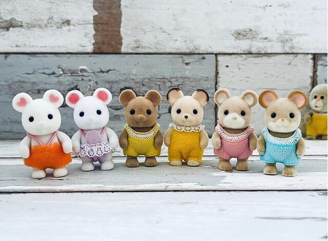 歴代のネズミたち : シルバニアの水たまり