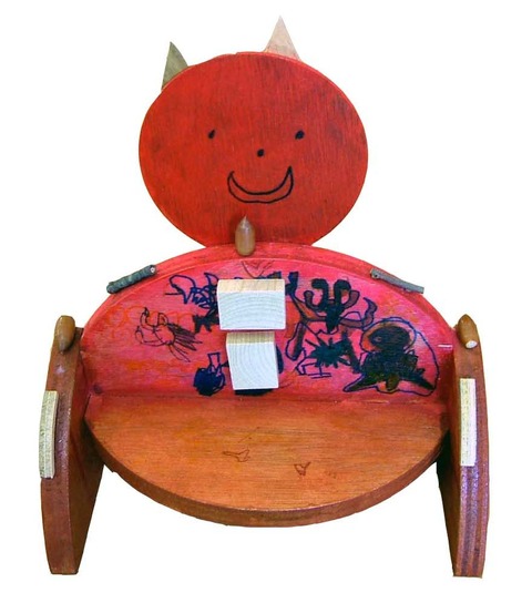 お道具置き　おに