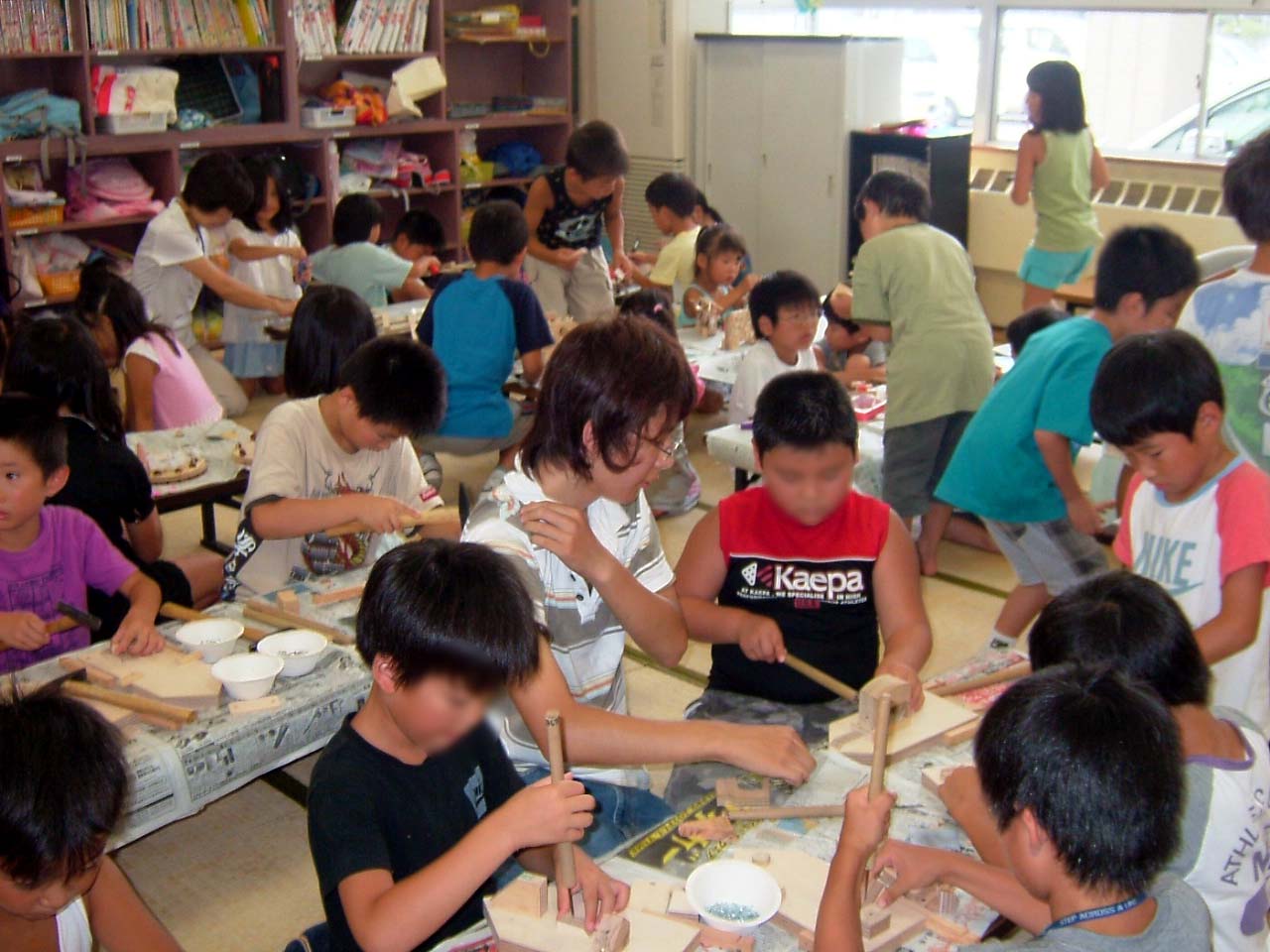 夏休み工作教室 金沢市 学童さん Mokumokuブログ