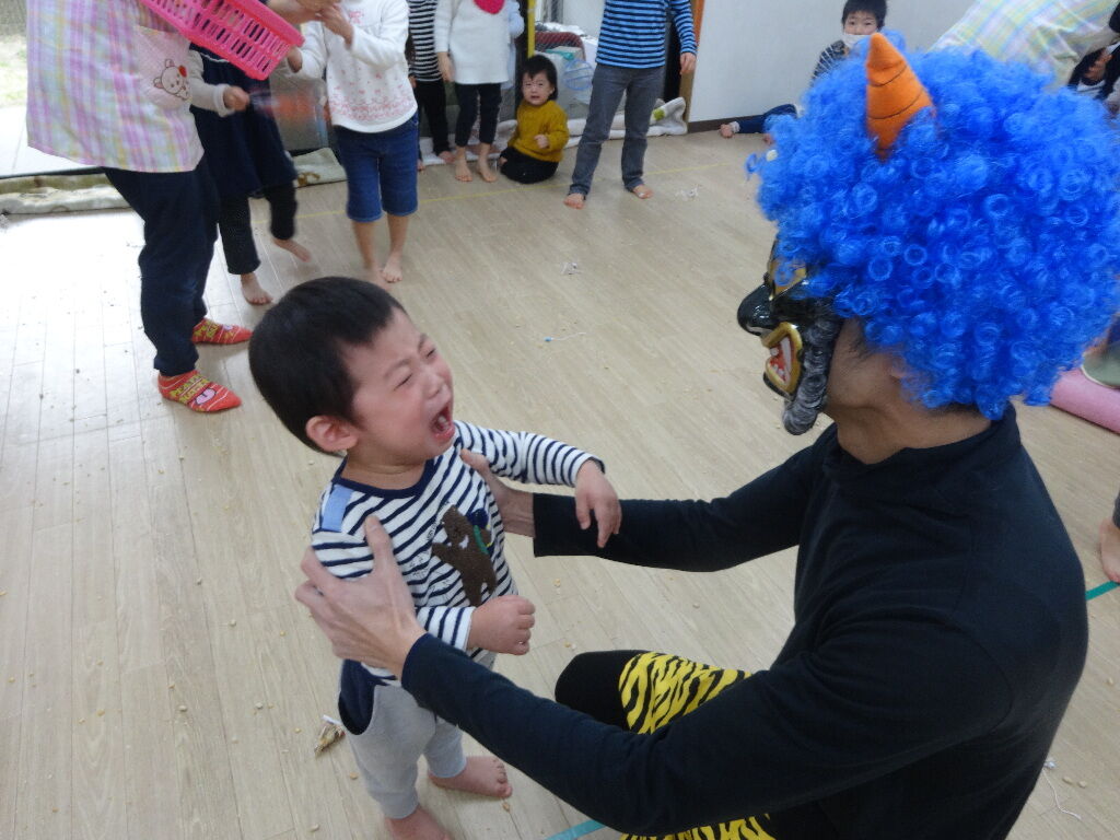 鬼だぞー 節分 木馬こども園 中央もくば保育園のブログ 鬼だぞー 節分 木馬こども園 中央もくば保育園のブログ