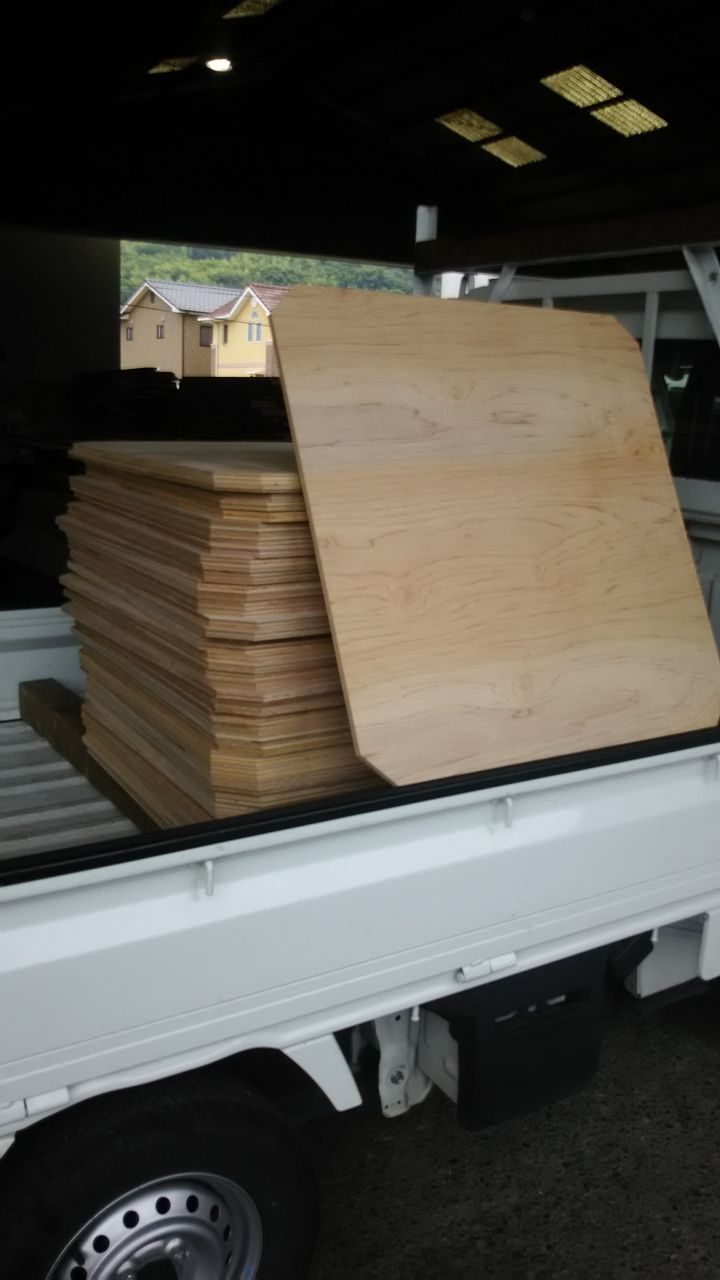 コンパネ加工品 厚さ12ｍｍ 四隅カット 木材 コンパネ加工市場の業務日記