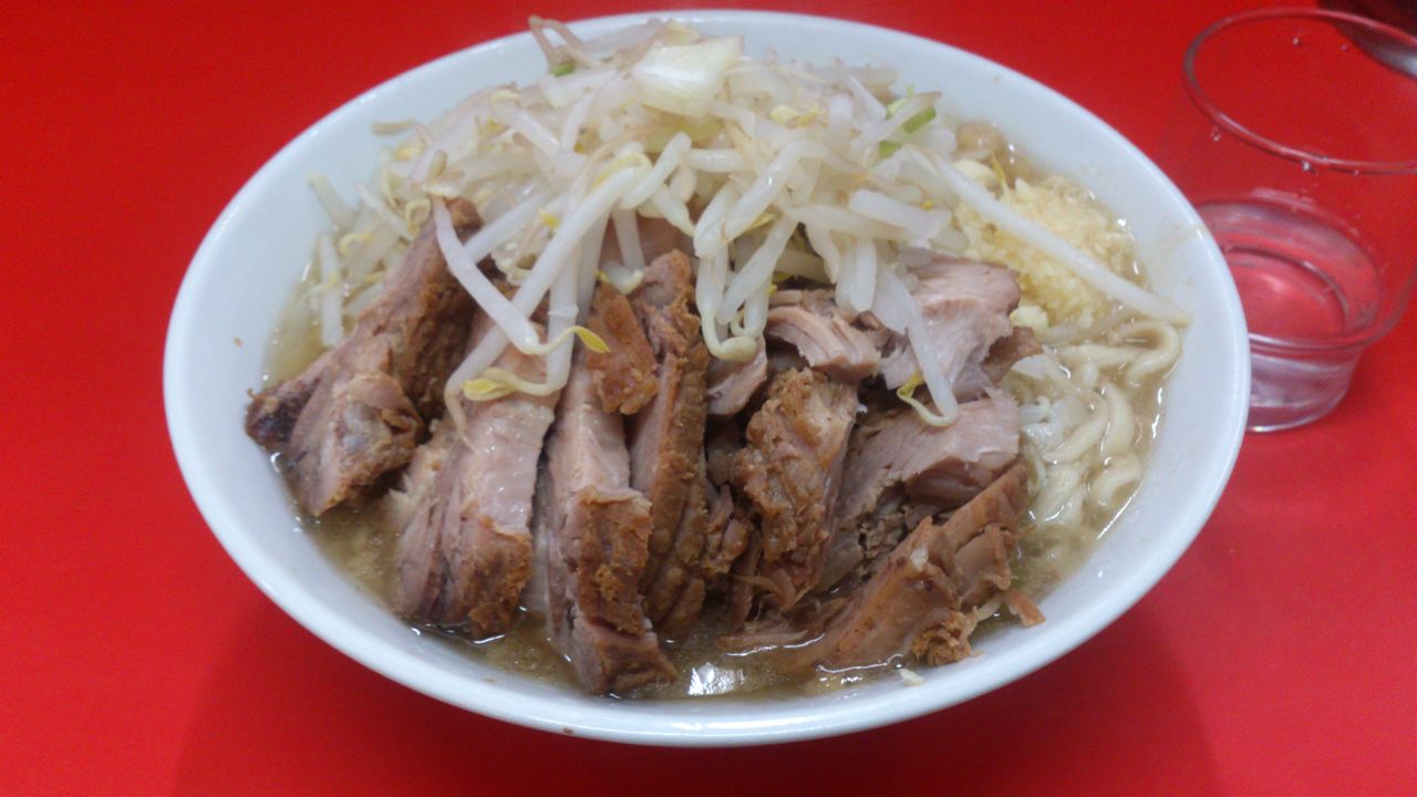 ラーメン二郎 松戸駅前店の小豚ラーメン もくないブログ ラーメン二郎 松戸駅前店の小豚ラーメン もくないブログ