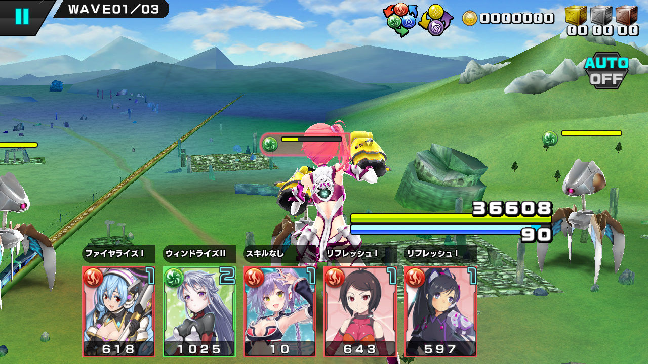 ラグナストライクエンジェルズ アブゾラ草原1 1章 1 フリーミッション02 木星人のゲームブログ