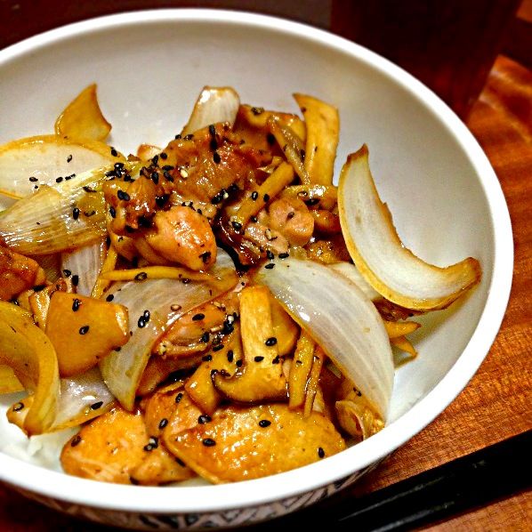 Moco Sキッチン もこもち流てり鶏丼 を作ってみた 今日も食べておる Moco Sキッチン もこもち流てり鶏丼 を作ってみた 今日も食べておる