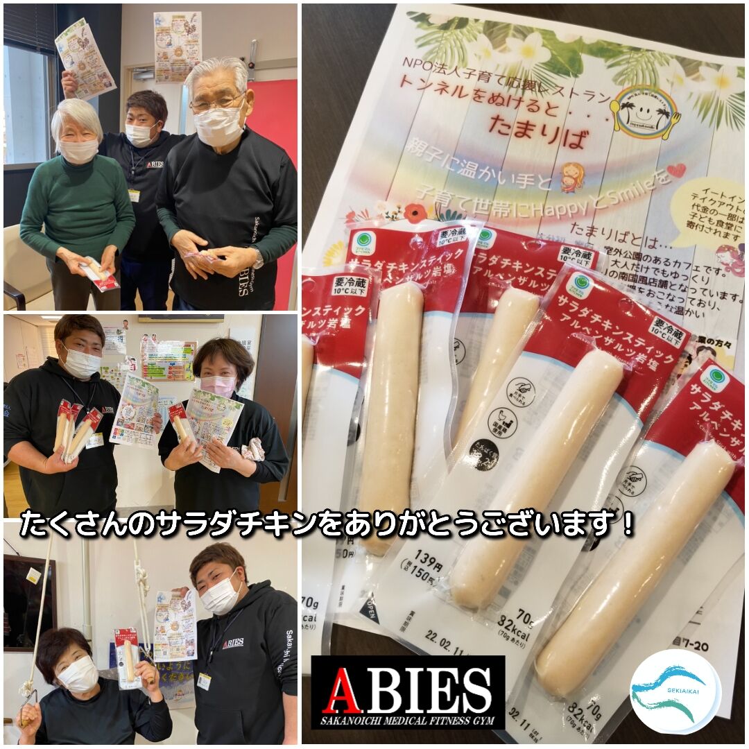 トンネルをぬけるとたまりばからの支援 サラダチキン もみの木 の木の下で