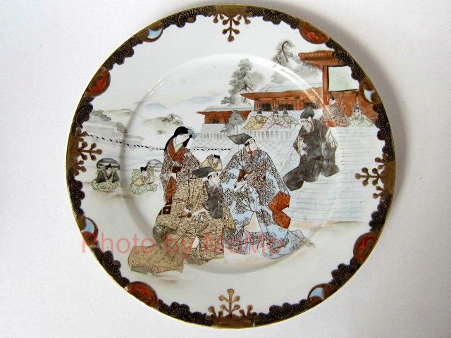 日本横浜 百田造 忠臣蔵 絵皿 : 近代輸出陶磁器に魅せられて