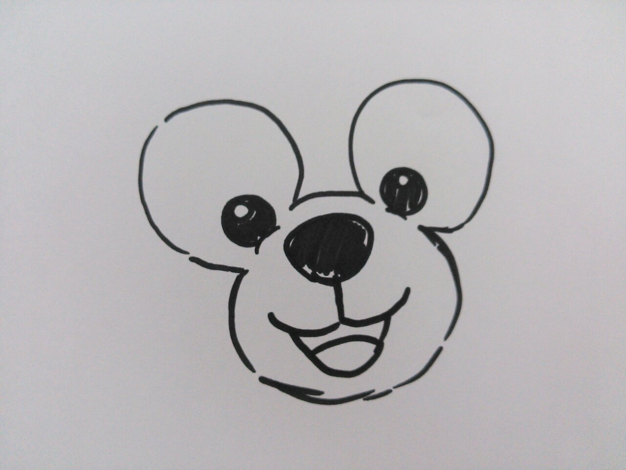 ダッフィーの描き方 ミッキー Mickey みっきー