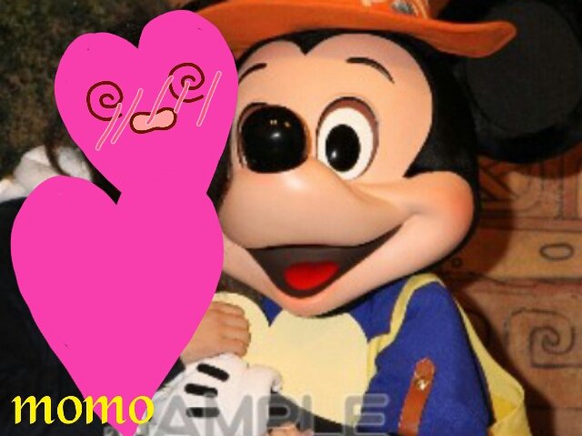 トレイルでプレゼント ミッキー Mickey みっきー