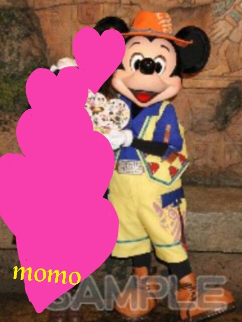 トレイルでプレゼント ミッキー Mickey みっきー