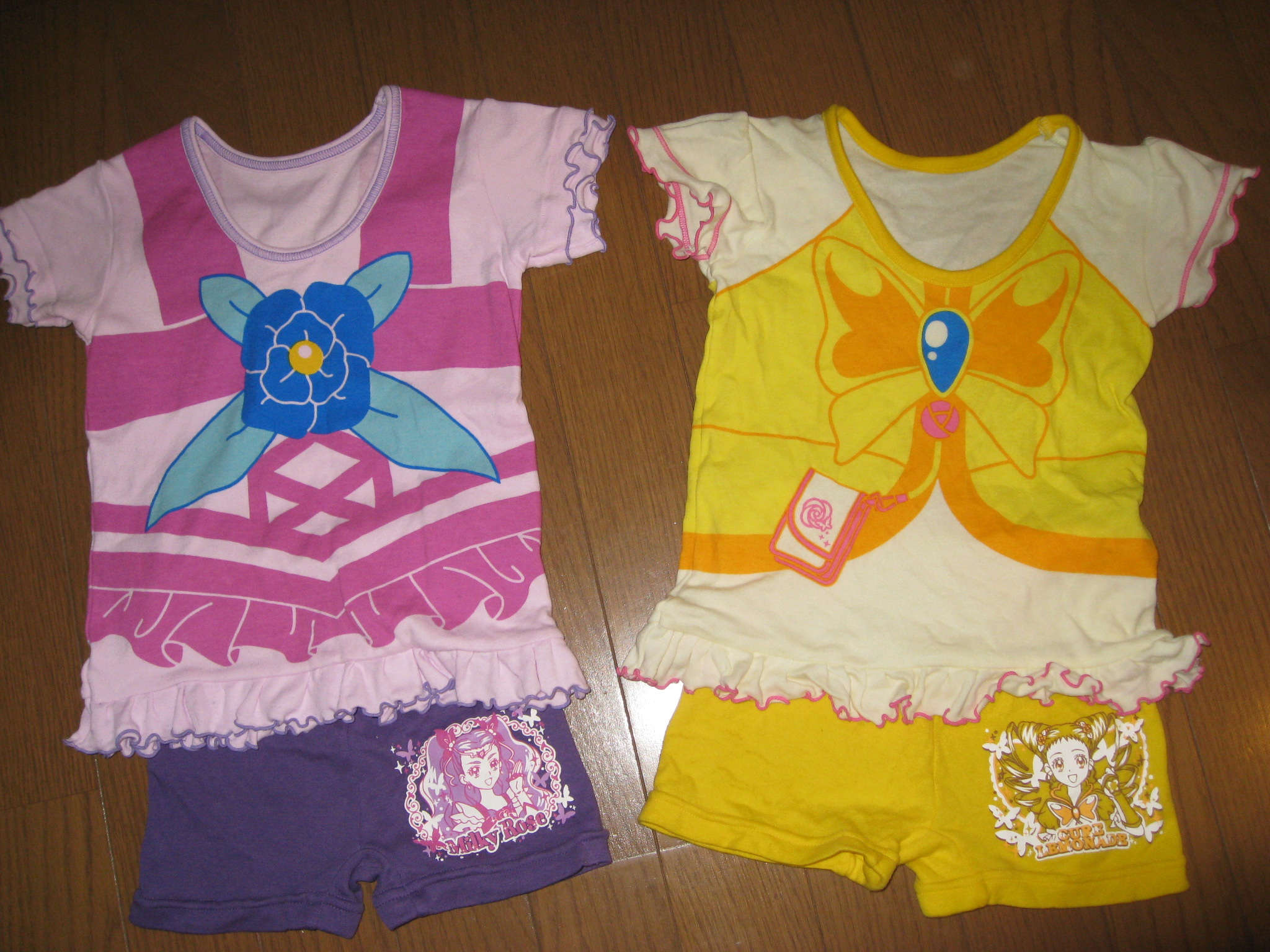 プリキュア5インナーセット 萌々葉 祥多のモエモエ成長記