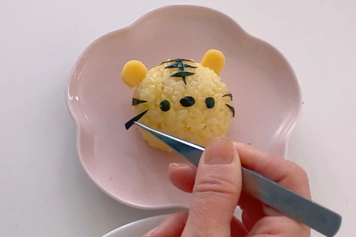 キャラ弁レシピ動画 寅年 トラさんおにぎり キャラ弁 Momo S Obentou キャラ弁 Powered By ライブドアブログ