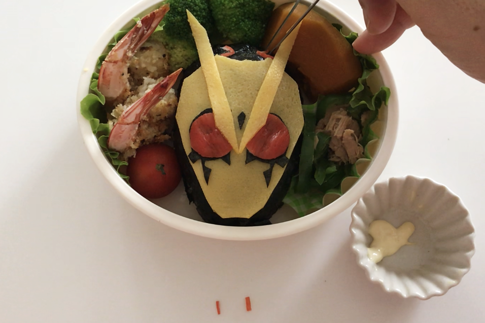 キャラ弁レシピ動画 仮面ライダーゼロワンのお弁当 Momo S Obentou キャラ弁 Powered By ライブドアブログ