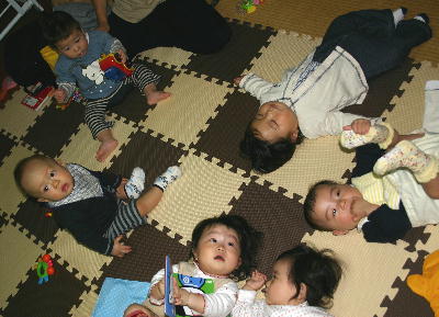 お友達と一緒