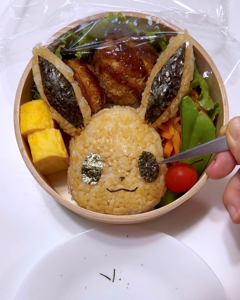 ポケモン イーブイのお弁当 キャラ弁 高速動画あり Momo S Obentou キャラ弁 Powered By ライブドアブログ