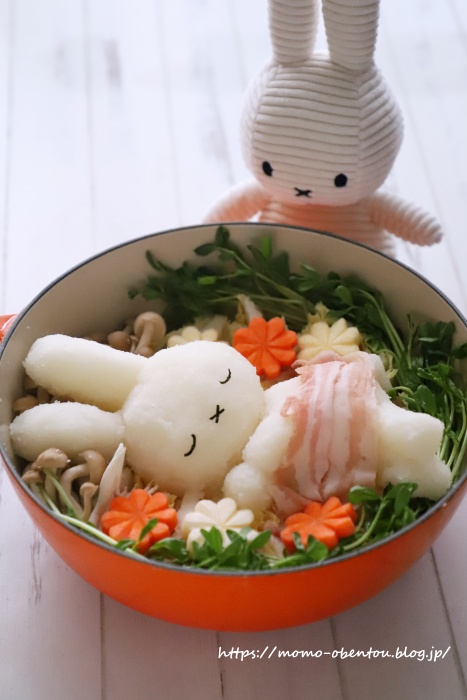 大根おろしアートdeねんねミッフィーのみぞれ鍋 キャラ鍋 デコ鍋 Momo S Obentou キャラ弁 Powered By ライブドアブログ 大根おろしアートdeねんねミッフィーのみぞれ鍋 キャラ鍋 デコ鍋 Momo S Obentou キャラ弁 Powered By ライブドアブログ