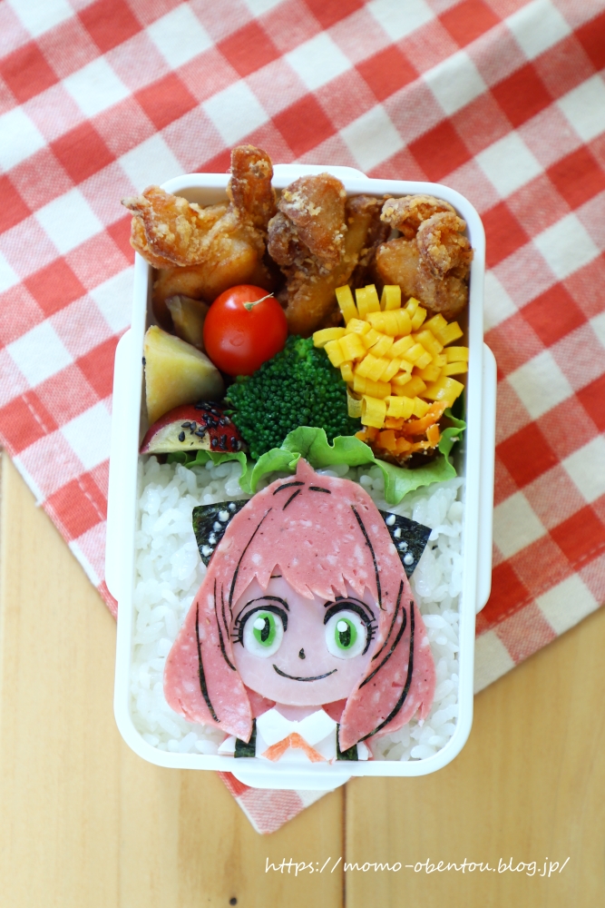 Spy Family アーニャのお弁当 キャラ弁 高速動画あり Momo S Obentou キャラ弁 Powered By ライブドアブログ