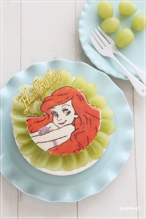 アリエルのバースデーケーキ キャラケーキ Momo S Obentou キャラ弁 Powered By ライブドアブログ アリエルのバースデーケーキ キャラケーキ Momo S Obentou キャラ弁 Powered By ライブドアブログ