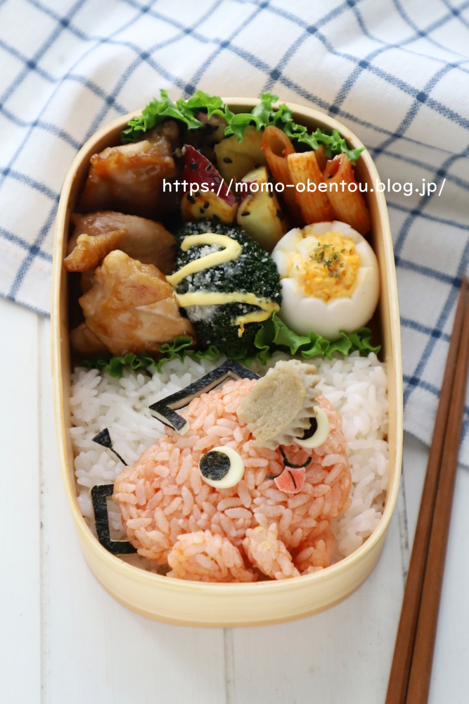チェンソーマン ポチタのお弁当 キャラ弁 高速動画あり Momo S Obentou キャラ弁 Powered By ライブドアブログ