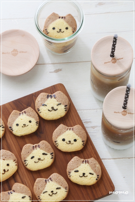 アイスボックスクッキーdeねこちゃんクッキー＊キャラスイーツ