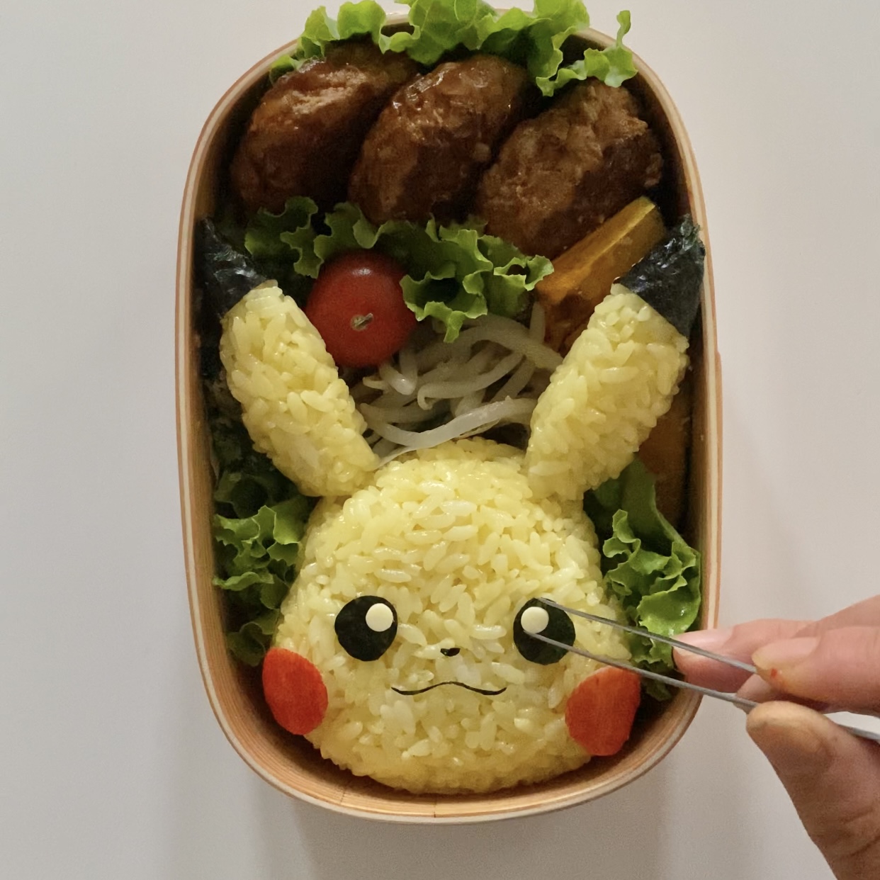 ピカチュウのお弁当 キャラ弁 簡単レシピあり Momo S Obentou キャラ弁 Powered By ライブドアブログ