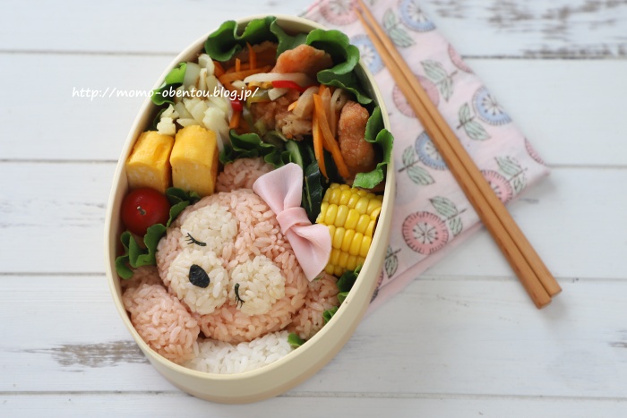 おねんねシェリーメイのお弁当 キャラ弁 高速動画あり Momo S Obentou キャラ弁 Powered By ライブドアブログ