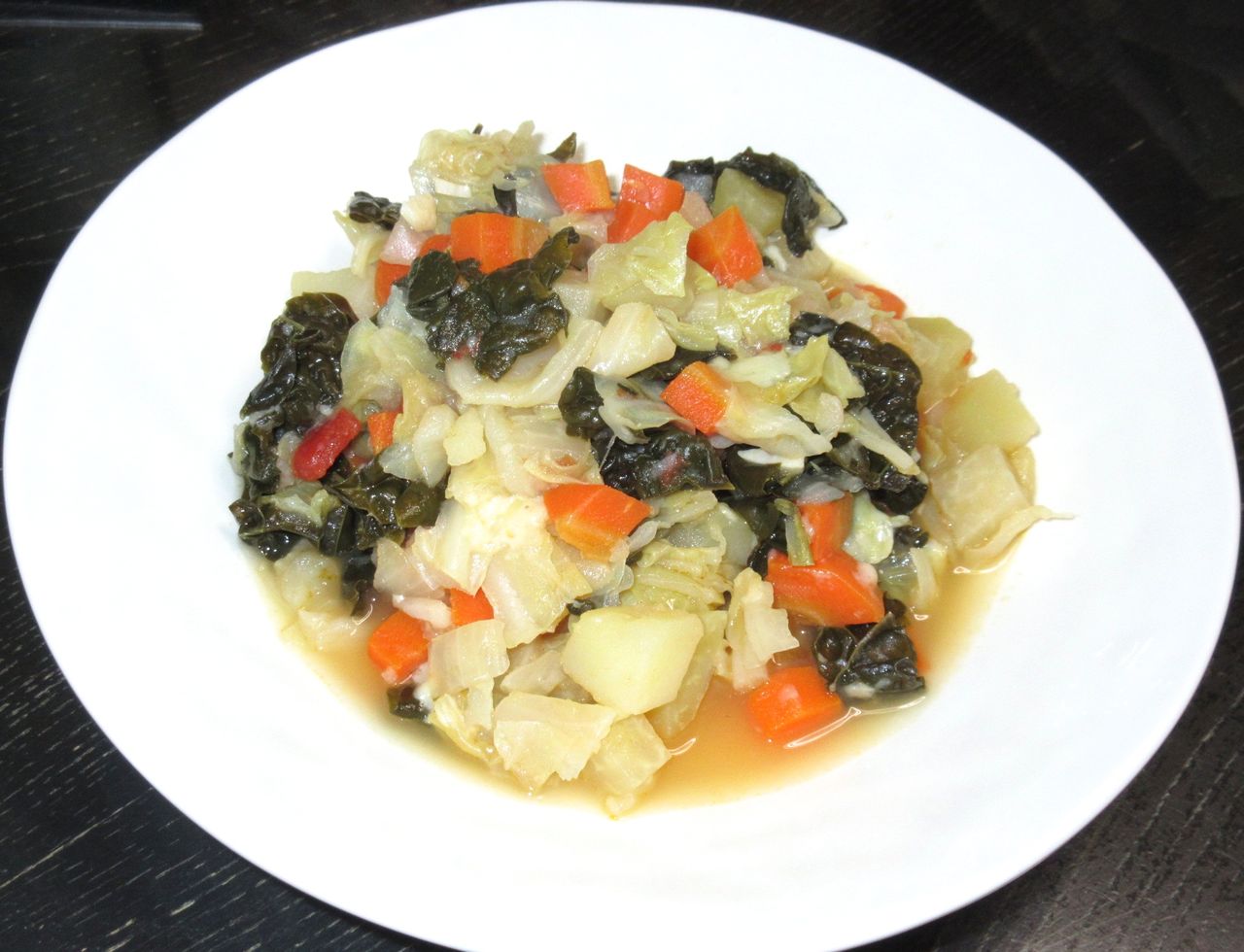 黒キャベツ入り野菜スープ トスカーナのリボッリータ風 Momo の よもやま話 黒キャベツ入り野菜スープ トスカーナのリボッリータ風 Momo の よもやま話