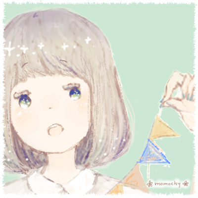 プロフィール画像たち ペア画もあるよ イラストレーター Momochy オフィシャルブログ 桃の宝石箱