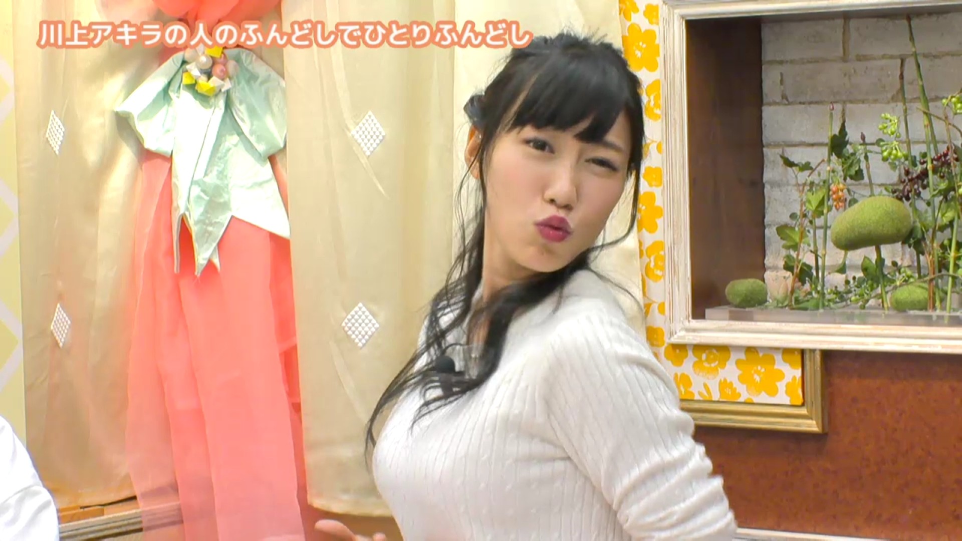 ももクロ れにちゃん 強調してる訳じゃなく強調されちゃうんですよ 自然とｗ 10 30 月 テレ朝動画 川上アキラの人のふんどしでひとりふんどし 117 まとめ ももクロニュース