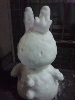 雪だるまミッフィー 泣き虫ゴン太くんの生活 雪だるまミッフィー 泣き虫ゴン太くんの生活