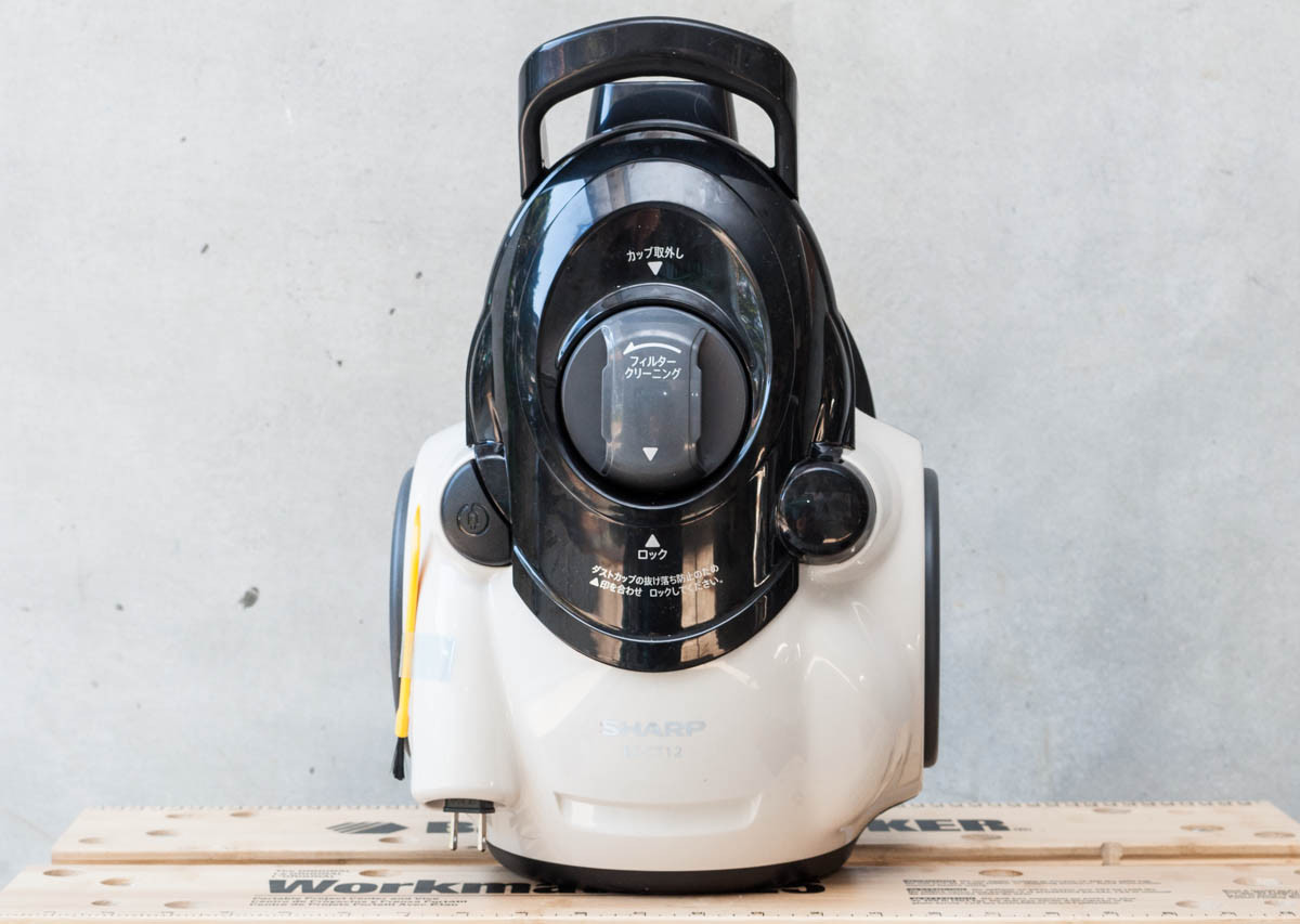シャープ サイクロン掃除機 EC-CT12-C レビュー : モモンハン日記