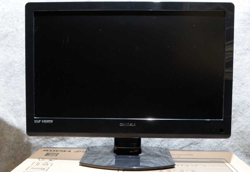 22型液晶テレビCANDELA CPEV22WDE3 カンデラ、LEDバックライトを