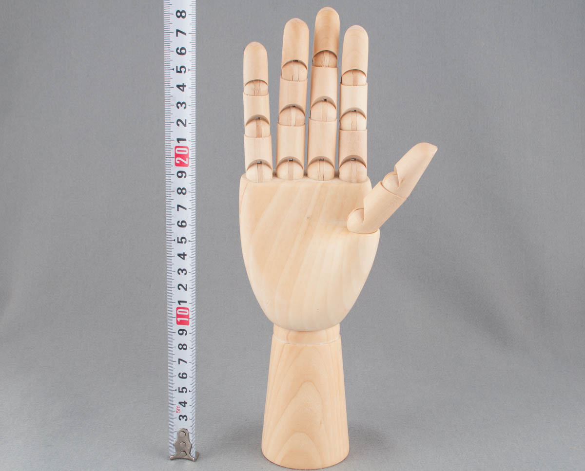 マネキンの手 モデルハンド右手 Wooden Hand Dk 25レビュー モモンハン日記