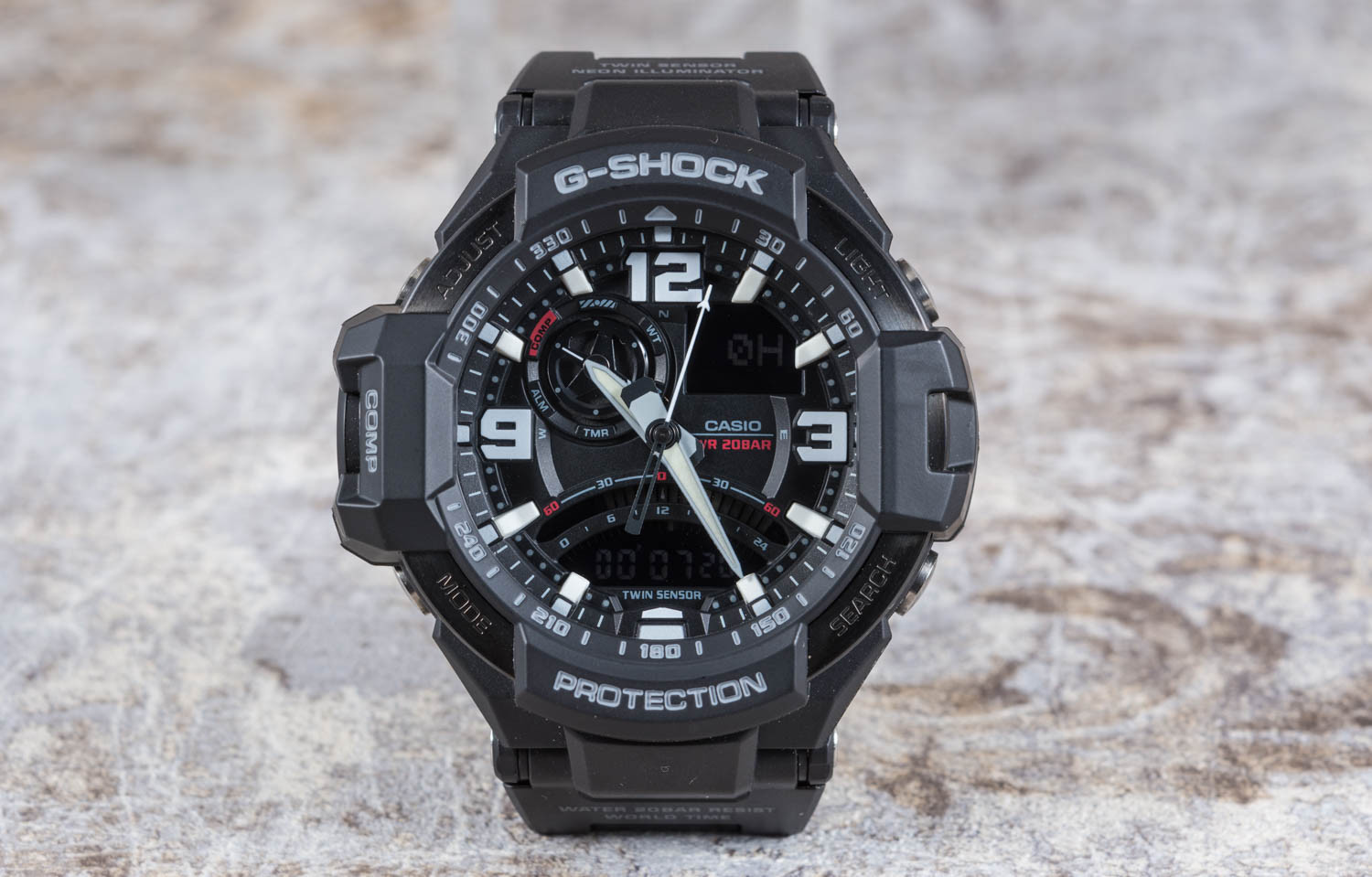 G-SHOCK SKY COCKPIT(GRAVITYMASTER）GA-1000FC-1ADR レビュー