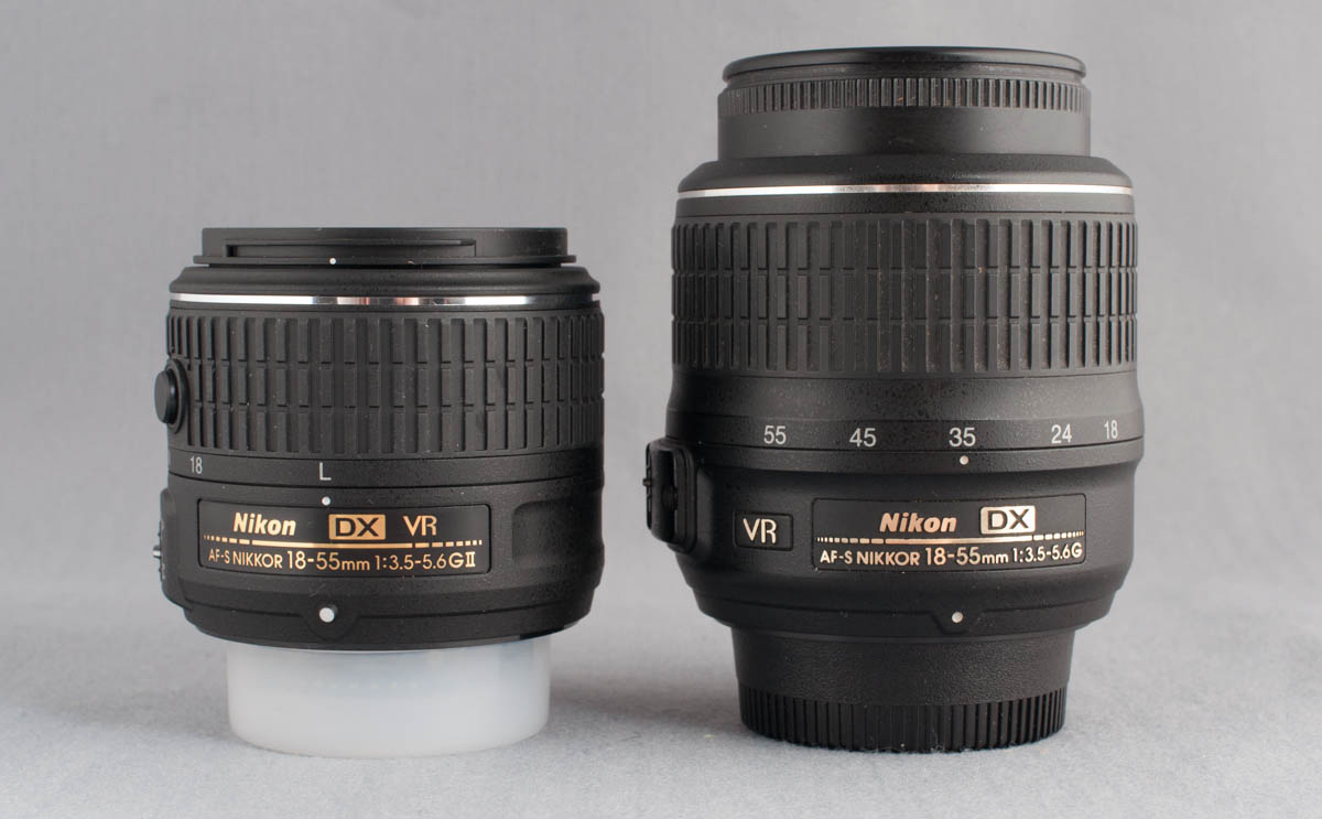 ひ*り様 AF-S DX 18-55mm VR & 55-200mm VR 2本