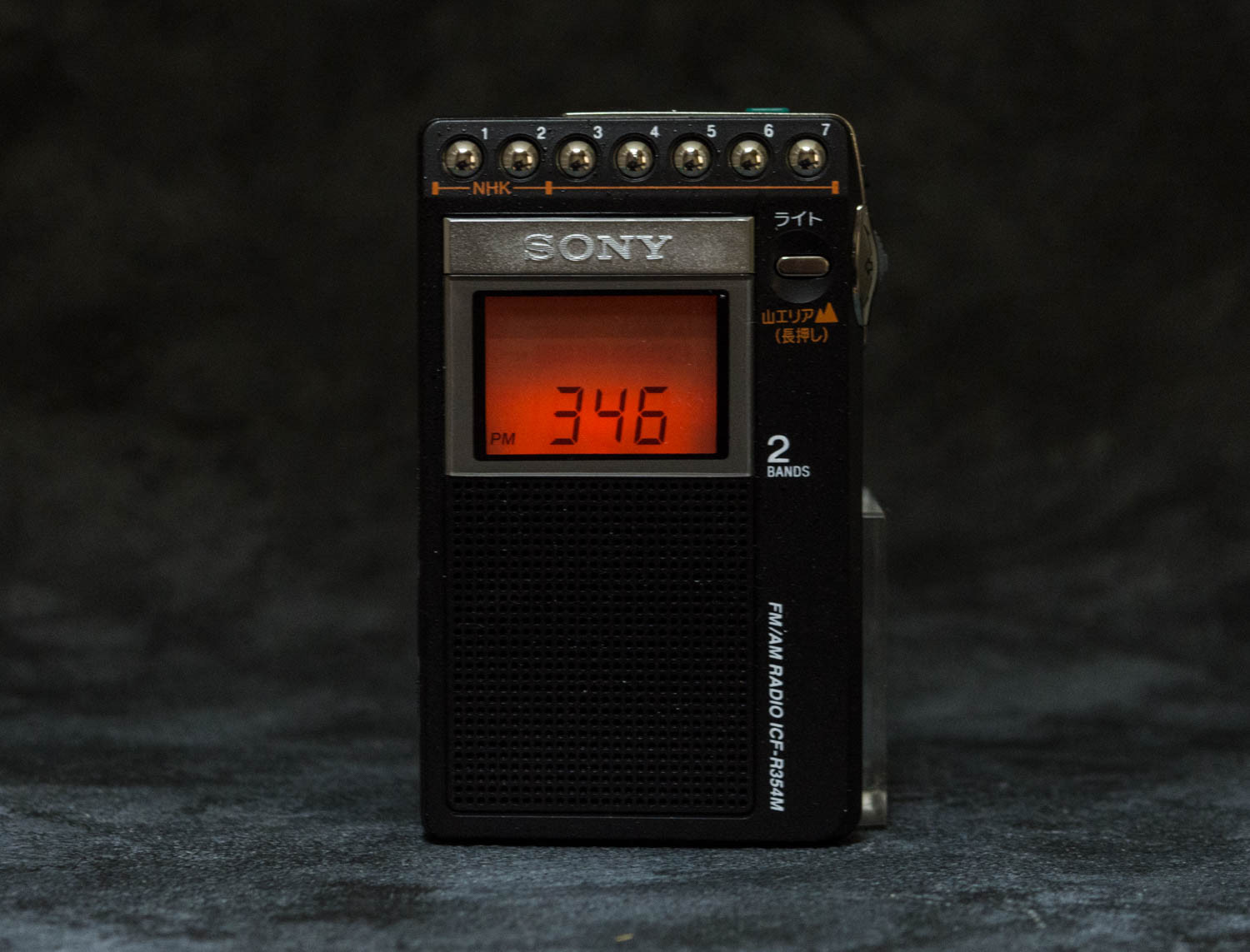 SONY ラジオ ICF-R354M レビュー : モモンハン日記