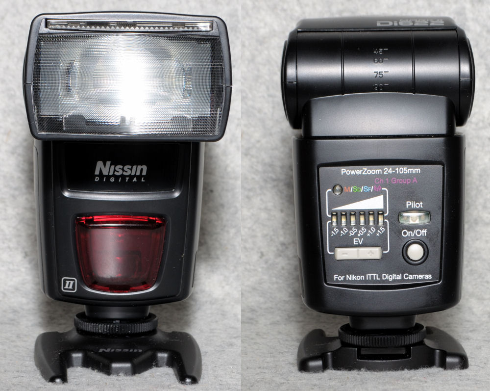 NissinスピードライトDi622 MARKII ニコン用レビュー : モモンハン日記